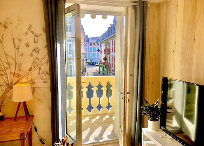 Confort Coeur De Grand Balcon Le Neouvielle アパート *